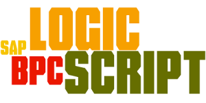 SAP BPC Logic Script Course