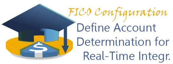 Define Account Determination for Real-Time Integration