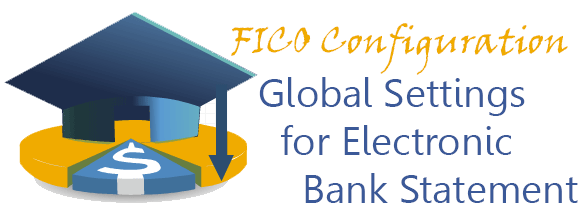Make Global Settings for Electronic Bank Statement
