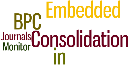 Consolidation, Journals and Others