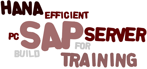 Energy Efficient SAP HANA Server Build for Home