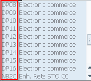 Duplicate names in order types