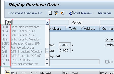 Show SAP Technical keys
