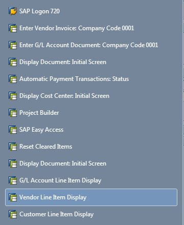 Show Sap System Name