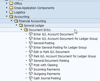 SAP Tree without Technical Names