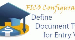 FICO - Define Document Types
