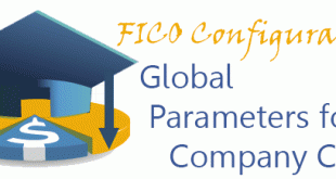 FICO - Global Parameters for Company Code