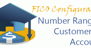 Create Number Ranges for Customer Accounts