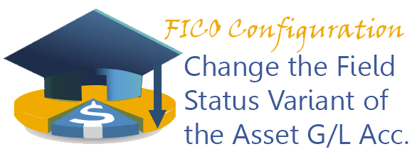 Change the Field Status Variant of the Asset G/L Accounts 