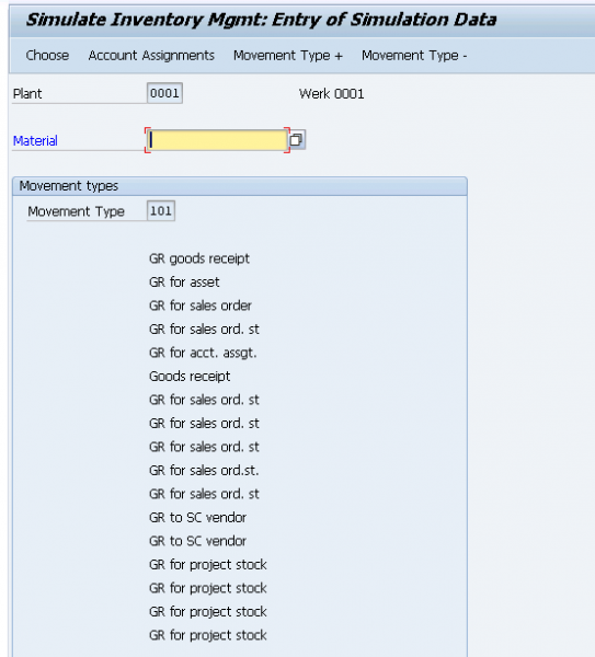 Configure Automatic Postings | OMWB