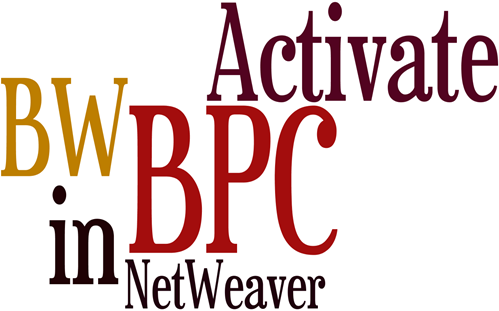 Activate BPC in NetWeaver BW