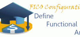 SAP FICO Configuration - Define Functional Area